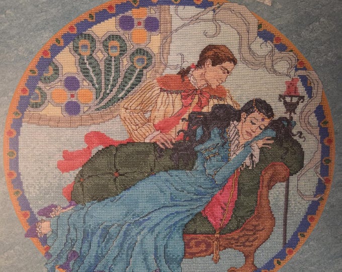Miranda's Needle Sleeping Beauty Cross Stitch Pattern. FREE SHIPPING. Preowned Condition.