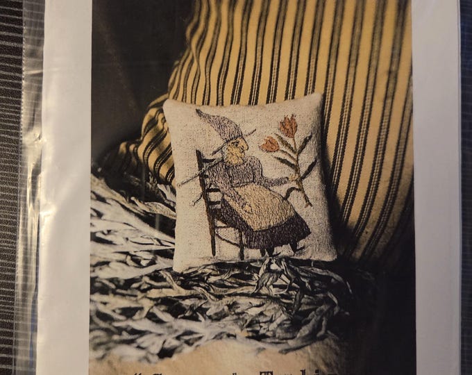 Notforgotten Farm Sweet Tulip Folk Embroidery Pattern. Estate Sale Preowned Good Condition.