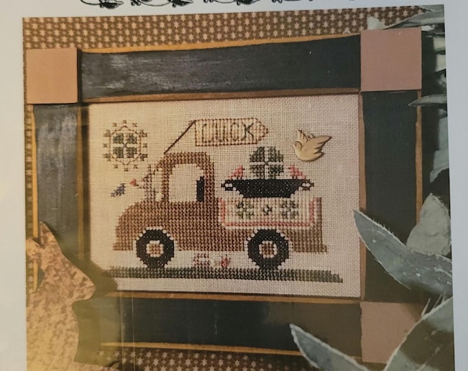 Homespun Elegance Luck Truck Cross Stitch Pattern. Free Shipping. Good Condition.