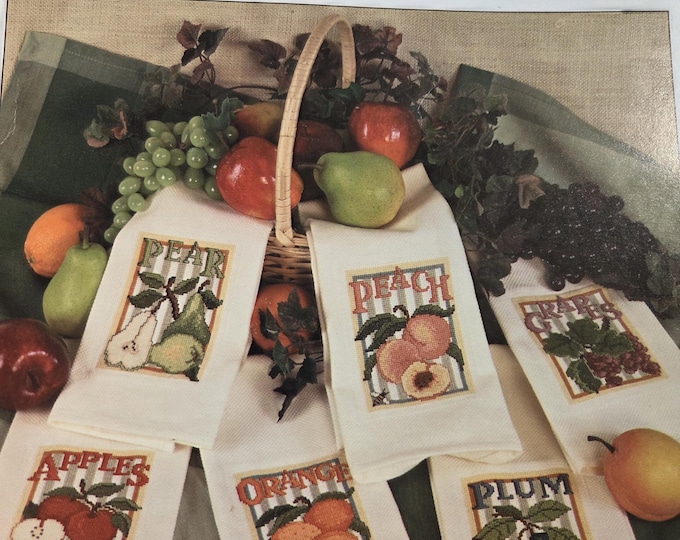 Design Connection The Fruitful Kitchen Cross Stitch Pattern. FREE Shipping. Used Condition.