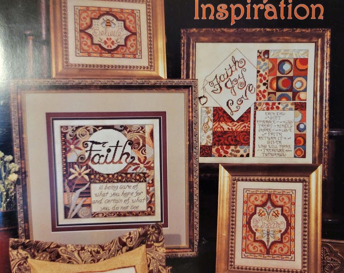 Stoney Creek -  Cross Stitch Pattern - Words of Inspiration. FREE SHIPPING
