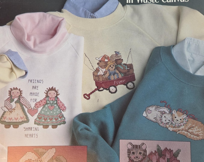 Leisure Arts More Be Loved Sweats Cross Stitch Pattern. Free SHIPPING. Used Condition