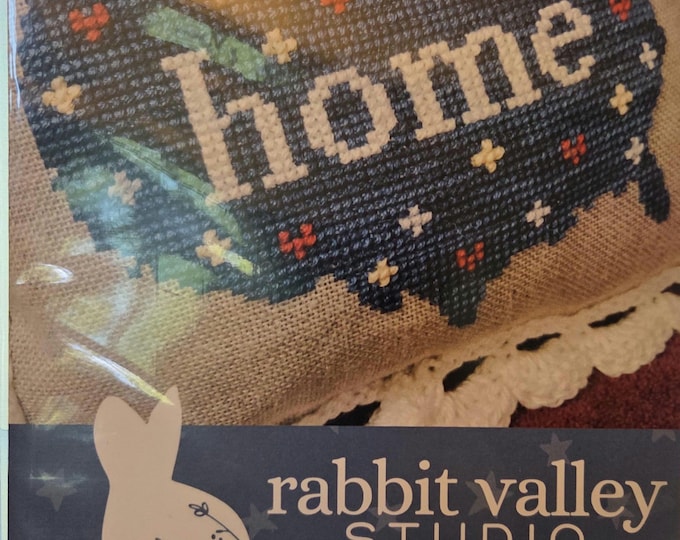 Rabbit Valley Studio Home Cross Stitch Pattern. Free Shipping. Good Condition.