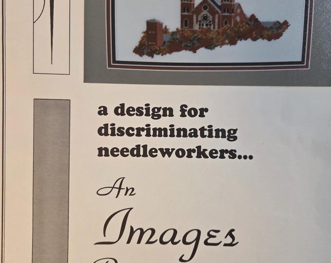 Images Holyhill Cross Stitch Pattern. Free SHIPPING. Used Condition.