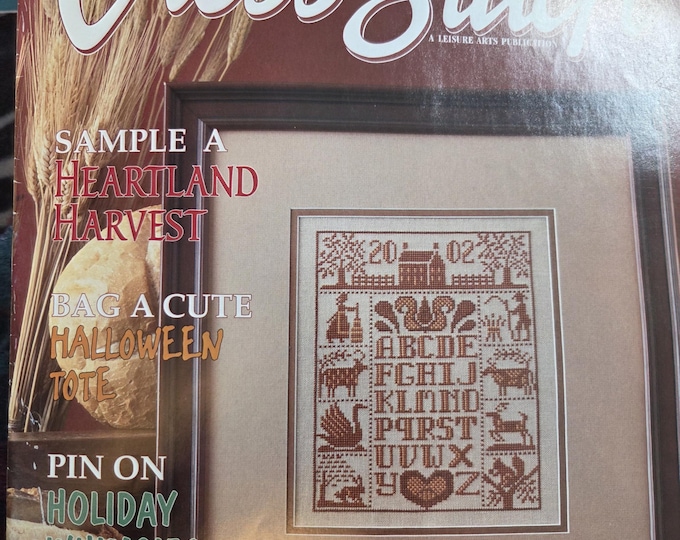 For the Love of Cross Stitch Magazine November 2002 Issue. FREE SHIPPING. Older Condition.