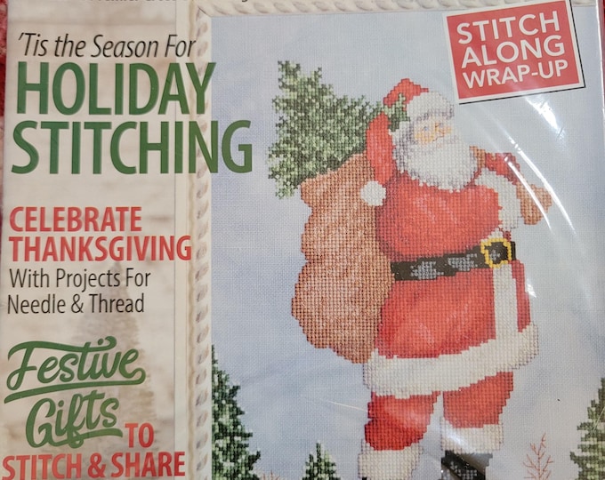 Just Cross Stitch Magazine December 2021. Unused Condition. Free Shipping.