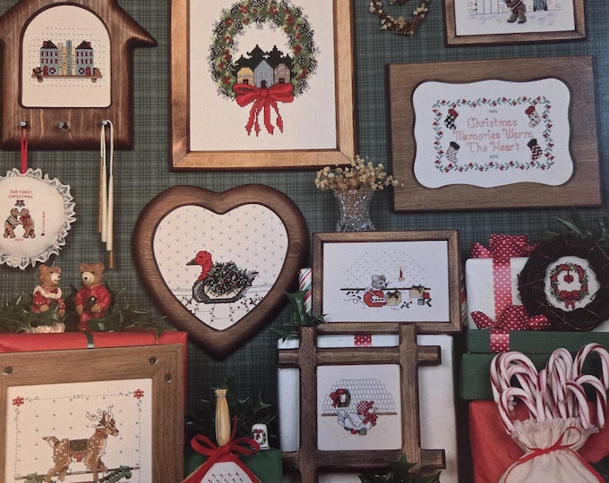 Canterbury Designs Spirit of Christmas Cross Stitch Pattern. FREE SHIPPING. Used Condition.