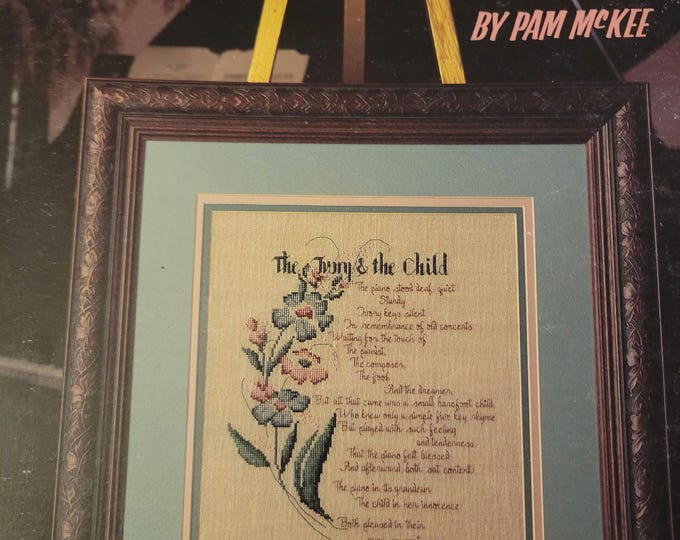Leisure Arts The Ivory and The Child Cross Stitch Pattern. FREE SHIPPING.
