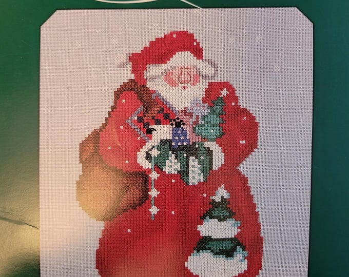 Aspen Needleworks Nicholas Cross Stitch Pattern. FREE SHIPPING. Used Condition