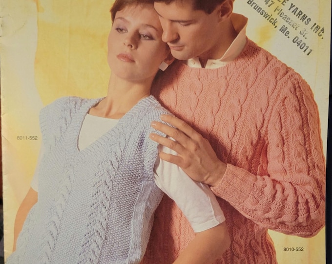 Bernat Carmen Book 552 Knit Pattern. Free Shipping