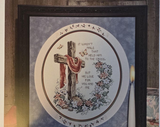 Stoney Creek His Love Cross Stitch Pattern. Free SHIPPING. Used Condition.