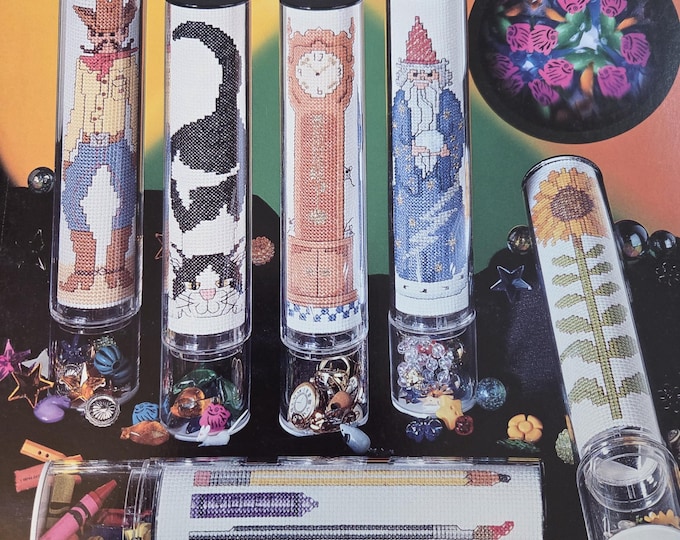 American School of Needlework Kaleidoscopes  Cross Stitch Pattern. Free Shipping. Used Condition.