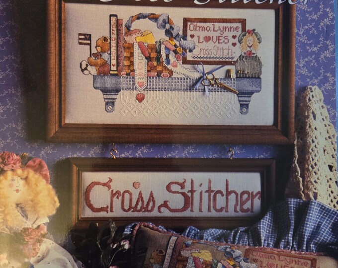 Alma Lynne Cross Stitcher Cross Stitch Pattern. FREE SHIPPING. Used Condition