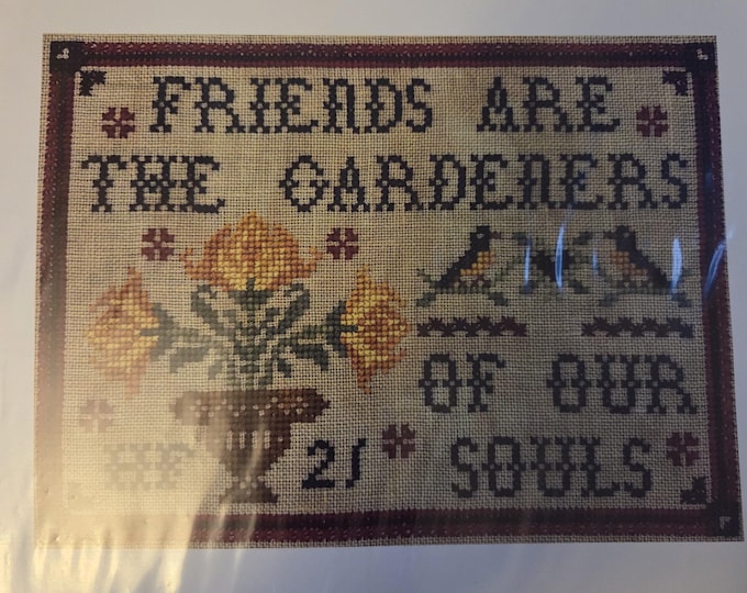Stitchy Prose Soul Gardeners Cross Stitch Pattern. Free SHIPPING. Used Condition.