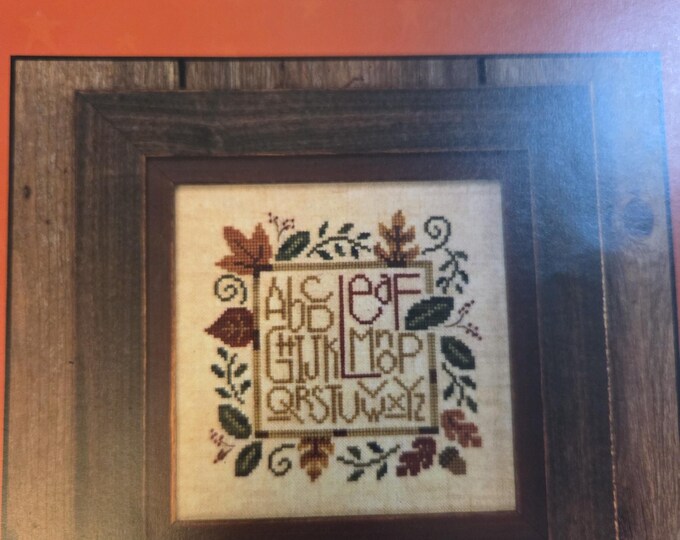 Bent Creek Leaf Cross Stitch Pattern. Free Shipping. Used Condition.