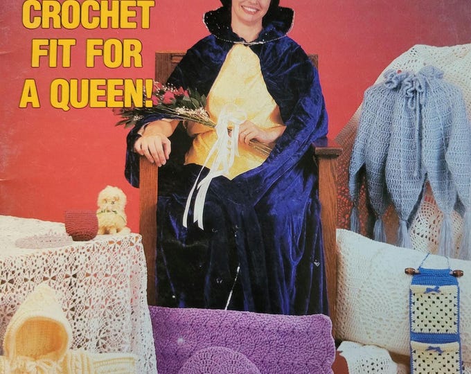 Annies Crochet Newsletter Jan - Feb 1987. No 25. FREE SHIPPING. Old Condition.