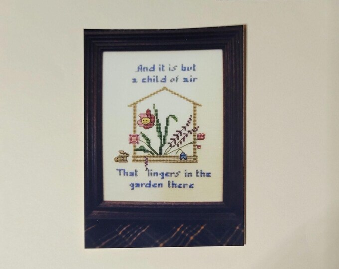 Sunspots A Child of Air Cross Stitch Pattern. FREE SHIPPING.