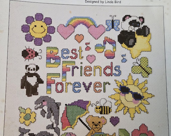 Design Collection Girl Power Cross Stitch Pattern. FREE SHIPPING. Preowned Older Used Condition.