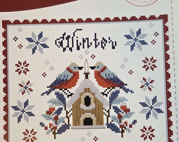 Anabellas Winter Cross Stitch Pattern. Free Shipping. Good Condition.