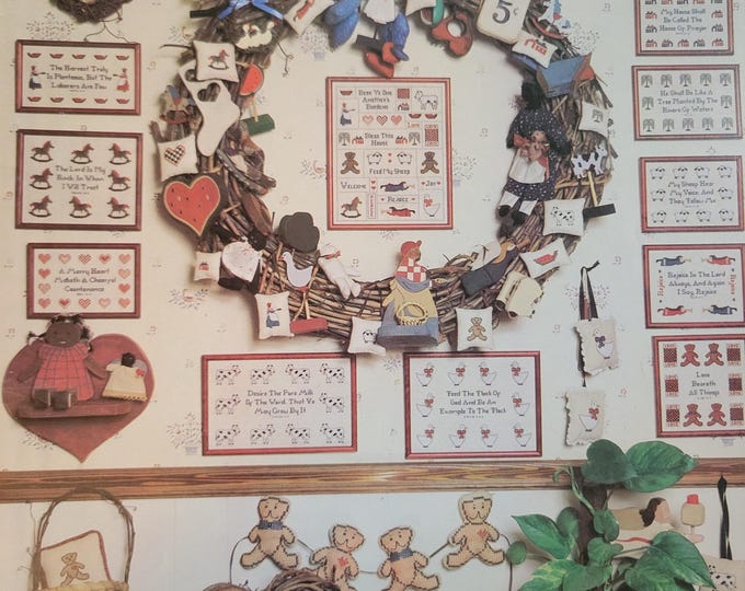 Country Scriptures Cross Stitch Pattern. FREE Shipping. Used Condition.