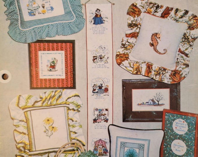 Finishing Techniques for Cross Stitch Pattern - FREE SHIPPING