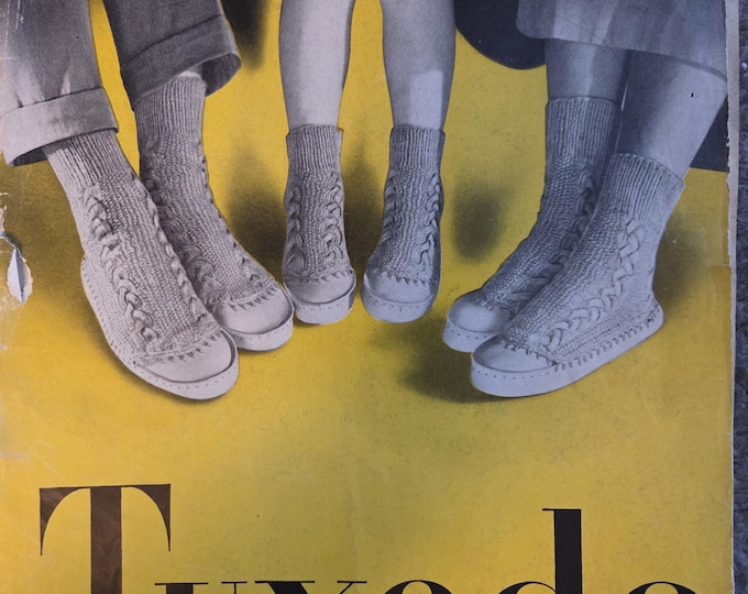 Tuxedo Co Slipper Book Vol 3. FREE SHIPPING. Older Used Condition. Torn cover and pages.