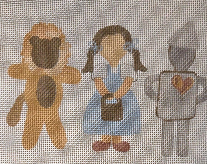 IN STOCK Oz Needlepoint Canvas 8"x10" -  4"x6"  finished size #18 mesh. New Condition. Free Shipping.