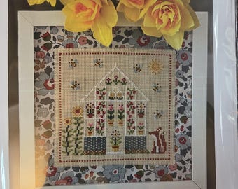 Cotton & Twine Historical Sampler Company April 2022 Kit. FREE SHIPPING. Good Condition