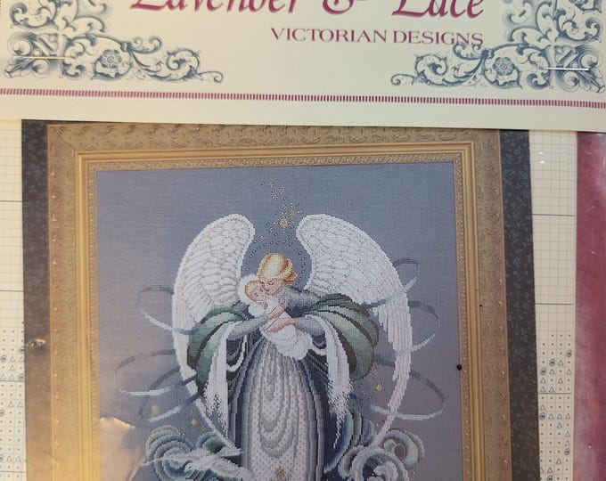Lavender & Lace Angel of the Sea Cross Stitch Pattern. Good Condition. Free Shipping.