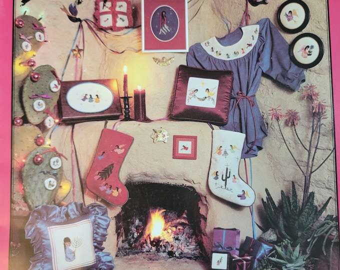 Sundance Designs Southwest Holiday Book II Cross Stitch Pattern. FREE SHIPPING. Used Condition.