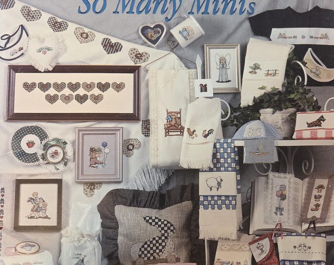 Alma Lynne Encore So Many Minis Cross Stitch Pattern. FREE SHIPPING. Used Condition