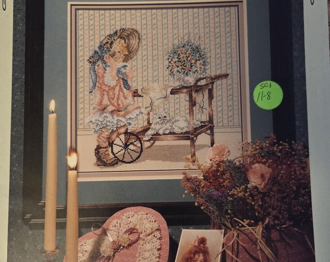 Stoney Creek Sallys Friend Cross Stitch Pattern. Free SHIPPING. Used Condition.