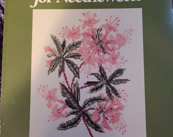 Vintage Wildflower Designs for Needlework. 80 pages.