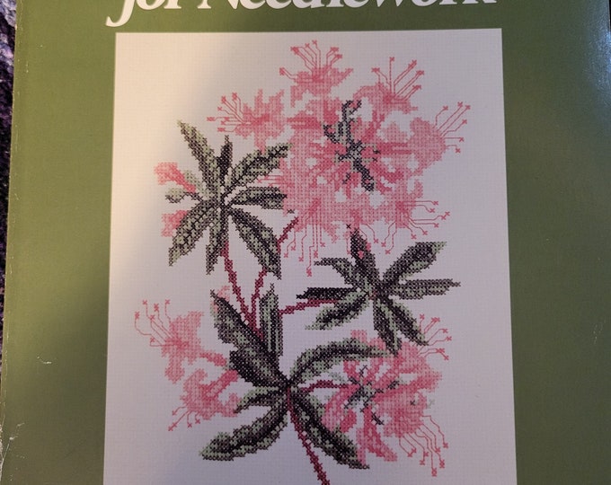 Vintage Wildflower Designs for Needlework. 80 pages.