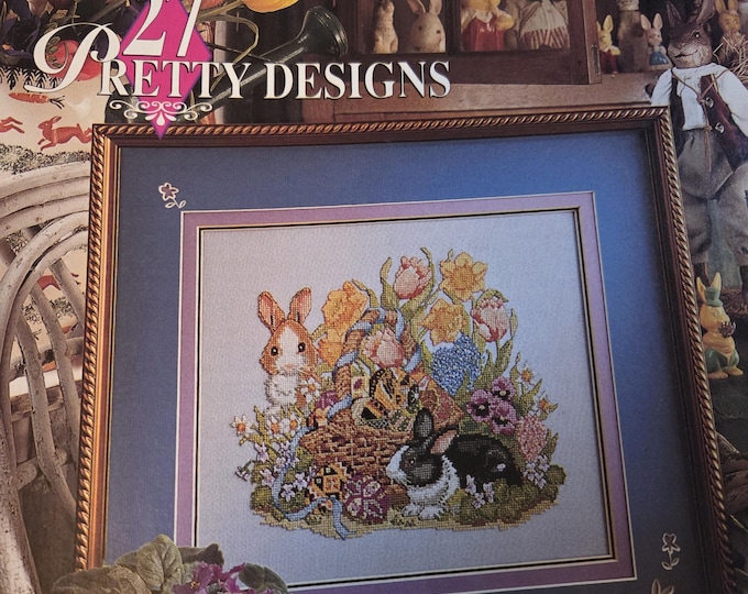 Cross Stitch and Country Crafts Magazine Mar/Apr 1995. FREE SHIPPING. Used Condition