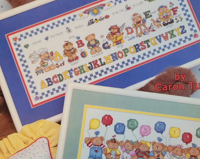 Graph It Arts ABC Bears Cross Stitch Pattern. Free SHIPPING. Used Condition.