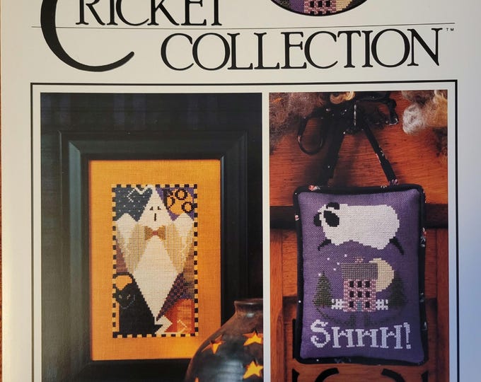 Vintage The Cricket Collection By The Light of the Moon Cross Stitch Pattern Book. Free SHIPPING. Good Condition.