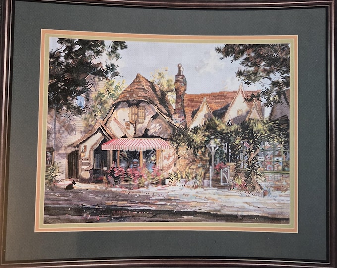 Pegasus Publication Marty Bell Tuck Box Tea Room Cross Stitch Pattern. FREE SHIPPING. Preowned Used Condition.