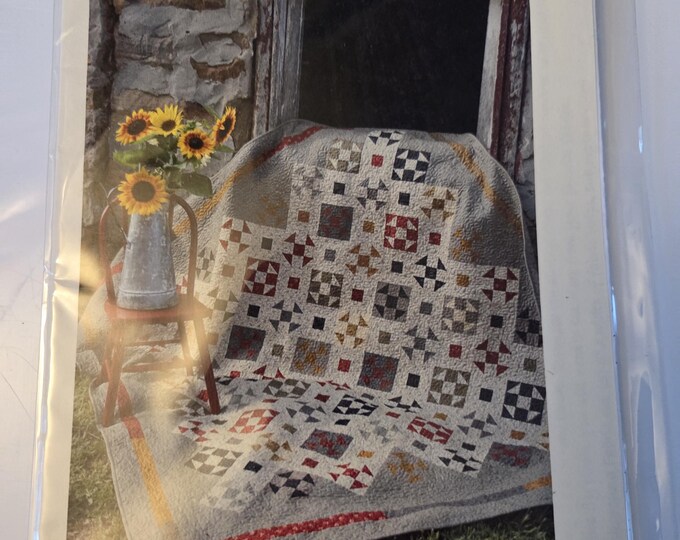 Em & Me Lizzie Number 10 in My Little Red Chair Series Quilt Pattern. Estate Preowned Like New Condition. Free SHIPPING.