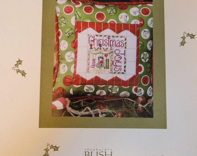 Bush Christmas Joys Cross Stitch Pattern. FREE SHIPPING. Used Condition.