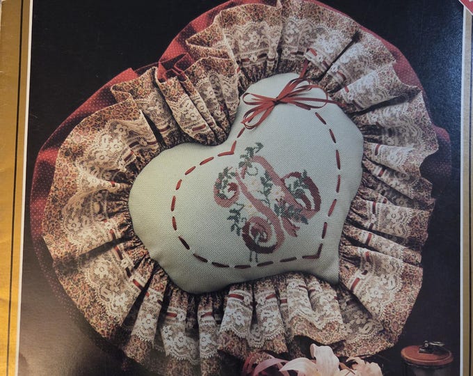 Elegant Alphabet Cross Stitch Pattern. FREE Shipping. Used Condition.