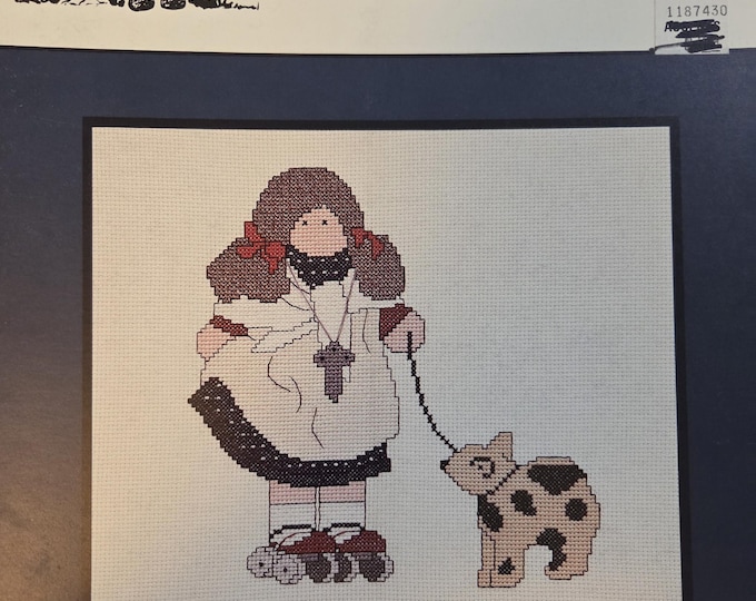 Astor Place Katie Bowman Cross Stitch Pattern. FREE SHIPPING. Used Condition.