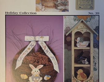 Fanci That Spring Parade Cross Stitch Pattern. FREE SHIPPING. Used Condition