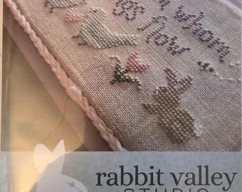 Rabbit Valley Studio Spring Doxology Cross Stitch Pattern. Free Shipping. Good Condition.