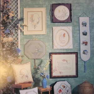 This is...Designs for all Seasons Cross Stitch Pattern. FREE SHIPPING