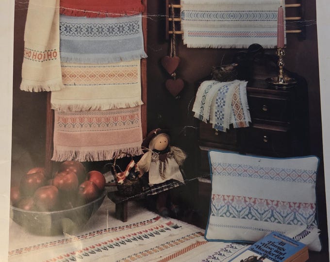 Imaginating Darn It All Cross Stitch Pattern. FREE SHIPPING. Used Condition. Seam is ripped.