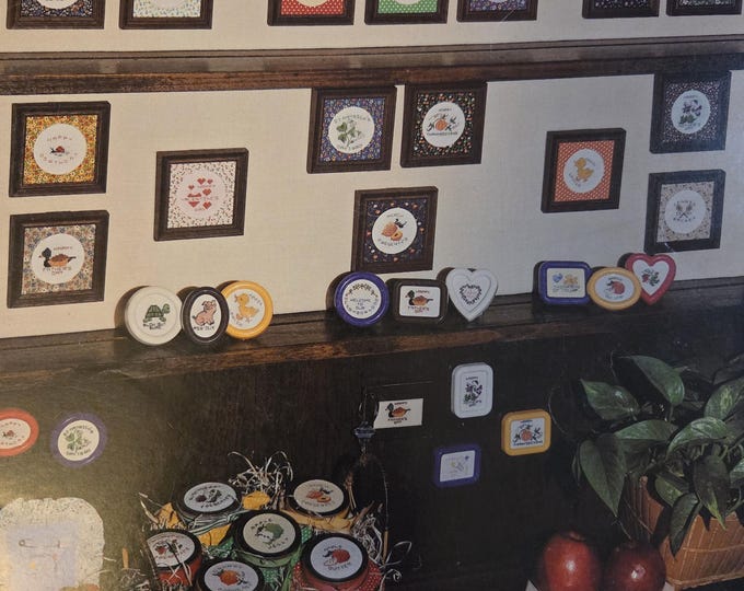 Graphique Quick Thoughts Cross Stitch Pattern. FREE SHIPPING. Used Older Condition.