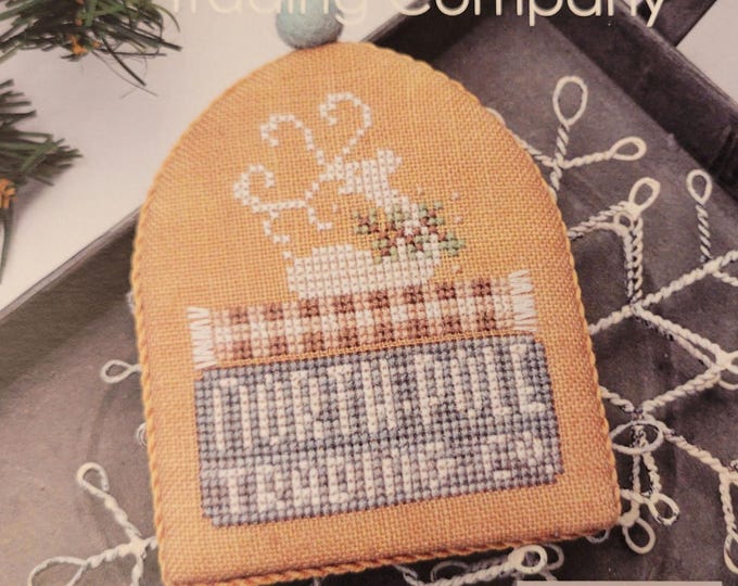 Hands On Design North Pole Trading Company Cross Stitch Pattern. FREE SHIPPING.