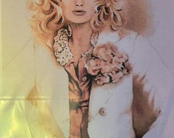 Artecy Belinda Cross Stitch Chart.  FREE SHIPPING.