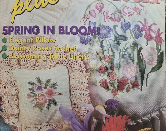 Cross Stitch Plus Magazine May 1992.FREE SHIPPING. Older Condition